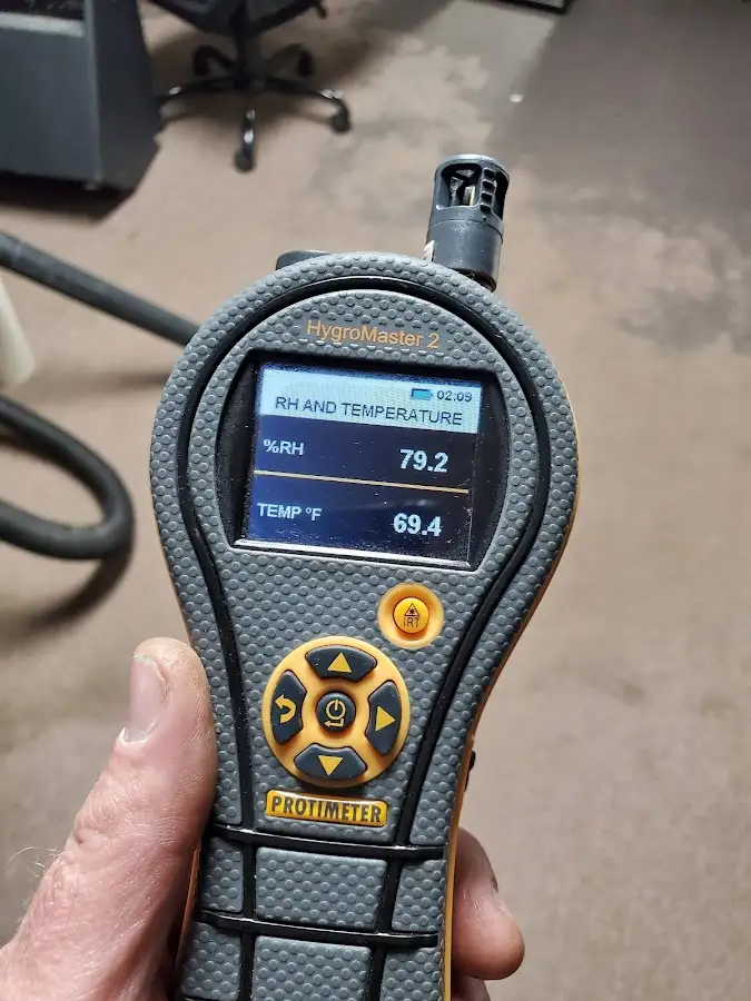 Moisture meter humidity assessment for Fire & Smoke Damage Restoration in Meridianville